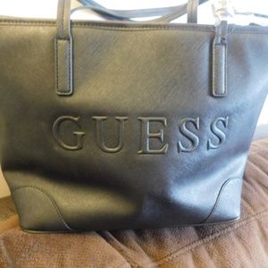 GUESS HANDBAG( BLACK)